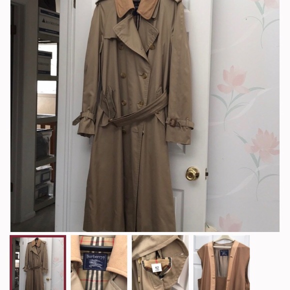 Vintage Burberry Trench Coat - Picture 4 of 6